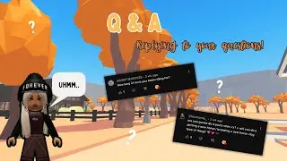 Q & A❔🤐  ✨*Replying to your questions!*✨ || Horse Valley Episode 31