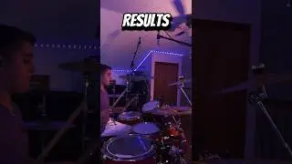 I made a HUGE drum sound with a CLOSET!?! #music #drummer