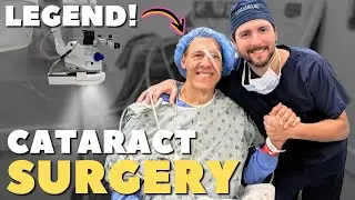 HIGH-RISK | Cataract Surgery for a local Ophthalmology Legend | LAL+