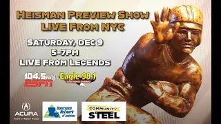 Heisman Preview Show | Dec 9, 2023