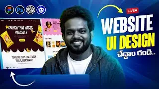 Website UI Design Complete Course | Beginner → Advanced (LIVE)