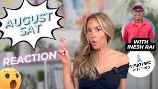 Tutor Reaction to the August SAT! (2024)