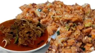 Srilankan Famous kothu roti/கொத்து ரொட்டி/மட்டன் குழம்பு/mutton kothu with mutton curry