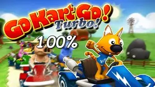 Go Kart Go! Turbo! - Full Gameplay 100% (4K 60 FPS)
