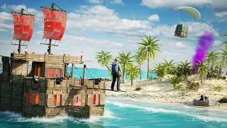 We Built THE GREATEST SHIP to CONQUER the DEEP SEAS in Rust..