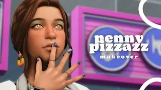 Penny Pizzazz Makeover + Sim Download Link | Sims 4 Townie Makeovers
