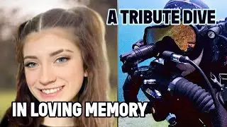 Tech diver pays his respects by doing a Tribute dive to 138ft