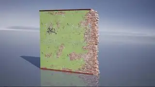 Modular Brick Wall, Unreal Engine: Bigger Wall Combine