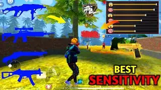 Free Fire Headshot Settings 2024⚡Best Sensitivity Settings⚙️|| Sensitivity+Hud Settings Free Fire