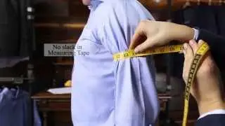 How to Measure the Bicep for a Custom Suit