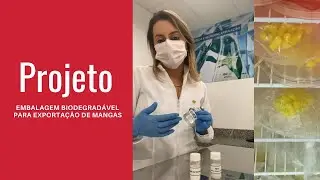 Embalagem biodegradável para exportação de manga