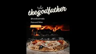 The Godfather Pizza simple, easy, and delicious! #pizza #wine #enjoy