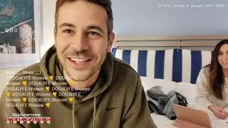 Small streamer is very happy to receive a 3,200 host