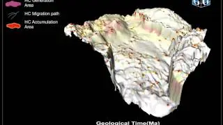 Dynamic 3D model of hydrocarbons migration and accumulation 04e