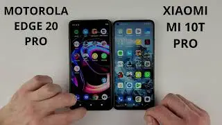 Motorola Edge 20 Pro vs Xiaomi Mi 10T Pro SPEED TEST