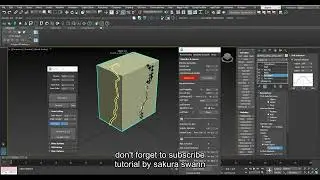 3ds max tuto-use Ivy tools for cracks effect