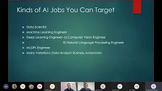 Making a career in AI as a Fresher| IIT Kharagpur Guest Lecture|