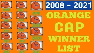 IPL Orange Cap Winners List | Orange Cap 2008-2021 Winners List | IPL Match Highlights