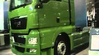 Stand de los camiones MAN en la Feria del Transporte 2012 Santiago Chile