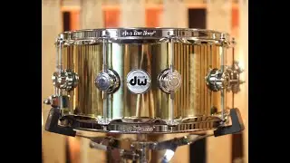 DW Collector's Bell Brass 6.5x14 Snare Drum