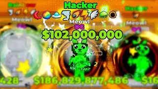 I Got Worlds First RAREST HACKER MEOWL in Break a Lucky Block!