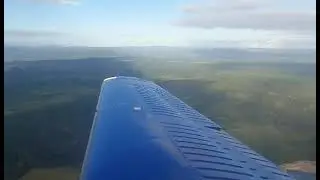 Flying over the glasshouse mountains