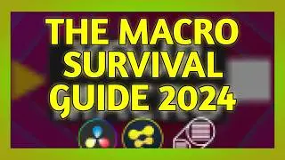 A Beginner's Guide to Macros in Davinci Resolve & Fusion 16, 17, 18, 19+