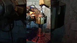 Обработка шестерни с большим модулем.Серёзная работа