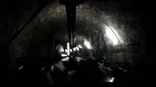 Chris Busby and Rosa Cato take Marius 60tons through 2km Mont de Billy tunnel