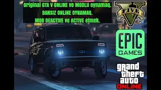 GTA 5 Epic Games - Online və Modlu (BAN Yemədən Oynamaq 2020)