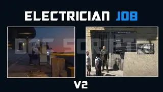 [QB, ESX] FIVEM ELECTRICIAN JOB V2 | PREVIEW | TEBEX! |