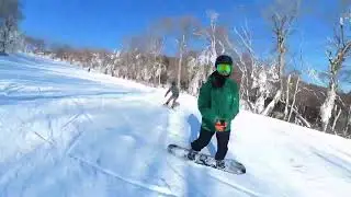 Sugarbush Opening Week - Filming my friend