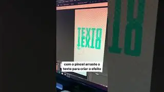 Efeito de Dissolução de Texto no Photoshop!  #EmilySouza #PhotoshopTutorial #EfeitoDissolução