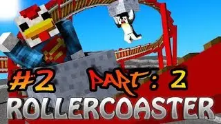 #2 Visualization Roller Coaster In Mincraft || Survival Minecraft 910