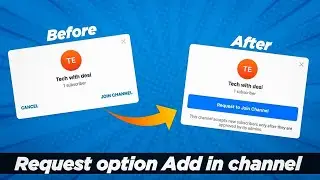 Telegram Request To Join channel | How To Create Invite links For Join Requests in Telegram