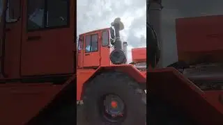 К-704ТУ мойка после полевых работ. #алекс_юстасу #к700 #трактор #мойка
