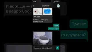 Если бы унитаз мог написать нам