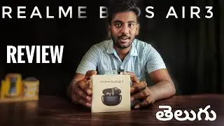 Realme Buds AIR 3 unboxing & review Telugu|#earbuds  #realmeair3 #unboxing#telugu