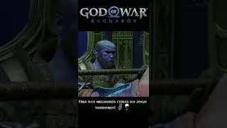 UMA DAS MELHORES CENAS DO JOGO!! GOD OF WAR RAGNAROK!!#godofwarragnarok #godofwar #kratos #shorts