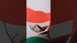 How to draw // freedom fighter drawing#shorts #drawing #art #republicday