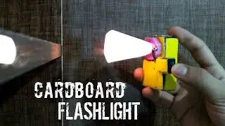 How to make cardboard flashlight