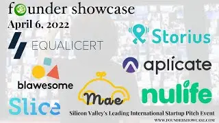 April 2022 Founder Showcase Pre-Seed Startup Pitch + Networking Event, powered by Dell for Startups