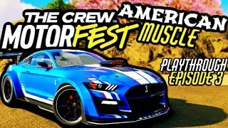 The Muscle Within Hawaii - Completing American Muscle! THE CREW MOTORFEST (Playthrough) #3