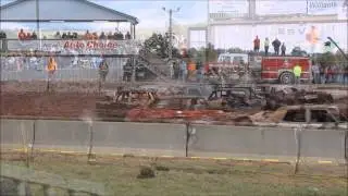 Belmont County Fair 2015 Demolition Derby Highlights
