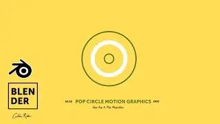 Blender Tutorial | Pop Circle