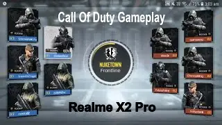 [XDA] Call Of Duty Mobile Gameplay on Realme X2 Pro