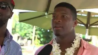 Jameis Winston goes Madden over 2K, Beyonce over Rihanna in interview by Bucs teammate Gerald McCoy.