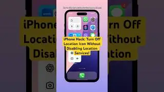 iPhone Hack: Turn Off Location Icon Without Disabling Location Services! 