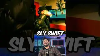 Sly Swift Performing in the Booth👀🔥 #liveperformance #podcast #shortsvideo #shorts #musiclover