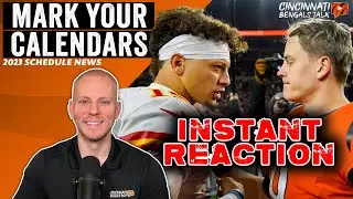 Cincinnati Bengals to Play Kansas City Chiefs on New Year's Eve | Instant Reaction
